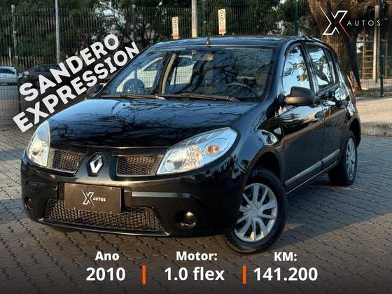 RENAULT SANDERO 1.0 EXPRESSION 16V FLEX 4P MANUAL